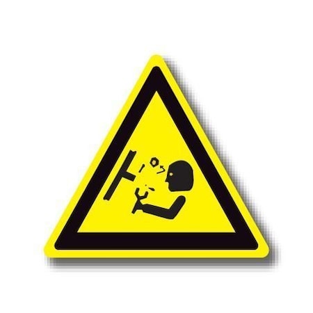 Ergomat 12in TRIANGLE SIGNS - Shrapnel DSV-SIGN 144 #1363 -UEN